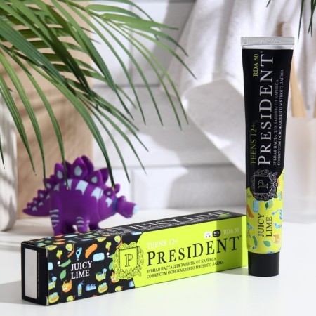 Toothpaste Children's President Juicy Lime 12+ years, 70 ml