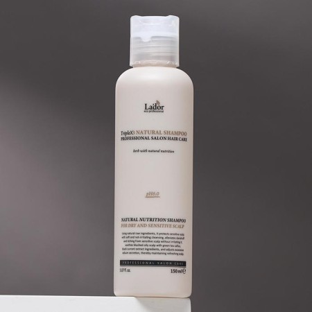 Organic hair shampoo Lador Triplex Natural Shampoo, 150 ml