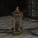 LED figure "Christmas tree in the rotunda" 6.3 × 14 × 6.3 cm, plastic, sparkles, batteries AG13x3, glow warm white