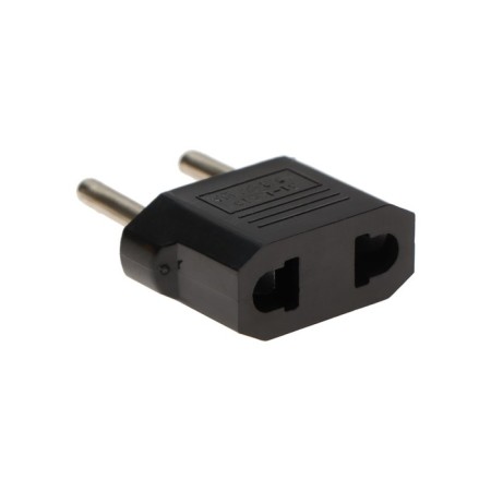 The adapter is flat, 6 A, 220 V, black, 1 pc.