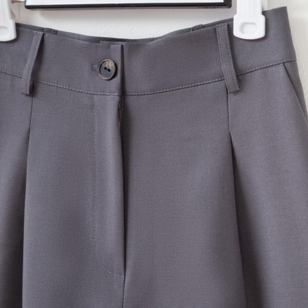 Shorts female bermuds minku color graphite, size 42-6
