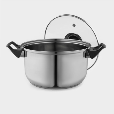 A stainless steel pan of the Black Night, 2.2 l, with a lid,-3