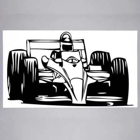 Stick plastic interior color "Racing Bolid" 34x58 cm-1
