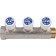 Distributive collector SMB 6851 341203, 3/4 ", 3 exits, 1/2"