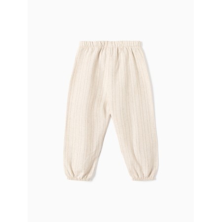 Children's pants Minaku, beige color, height 68-74 cm-3