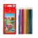 Pencils Watercolor 12 colors Faber-Castell 1144, hexagonal case, with a brush