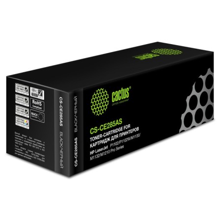 CACTUS CS-CS-CS-CS-CS-CS-CS-CE285A cartridge, for HP LJ P1102/P1102W/M1130/M1132, 1600 pages, black color black-1