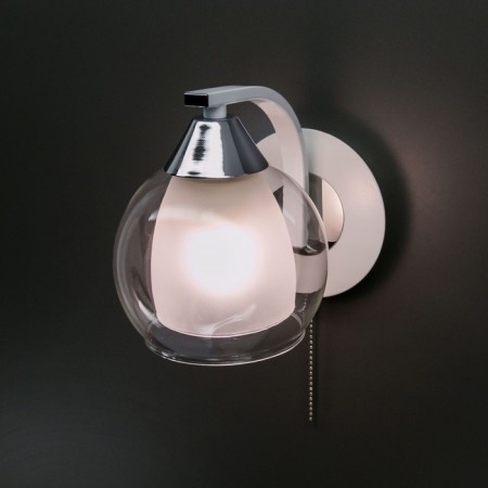 Sconces Citilux "Christie" CL152310, 12x20 cm, 1x75W, e27, white color-4