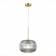 STL LUCE Sus. SL1154.303.01. Gran. 1x60 W, E27, 24.5x24.5x38 cm, brass color