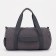 Sports bag with lightning, external pocket, suitcase holder, gray color