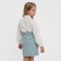 Children's skirt KAFTAN "Velvet", p. 30 (98-104), gray-blue