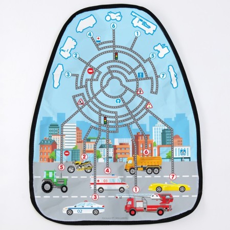 Protective seat cover - Perenopinai "Labyrinth Transport" 610x460 mm-2