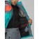 Ski suit female, size 44, green color
