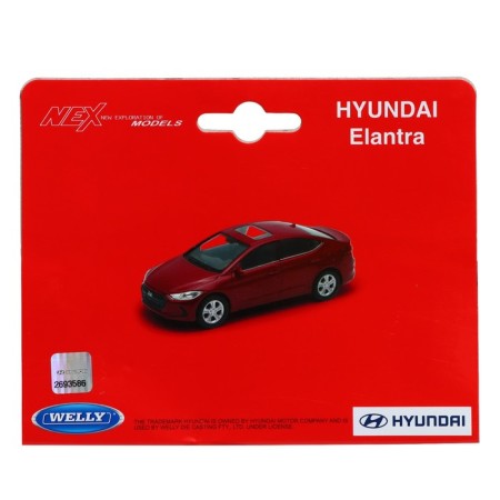 Модель машины Hyundai Elantra, масштаб 1:38-10