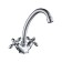 Decoroom DR53012 shell mixer, two -wound, excess length is 122 mm, chrome