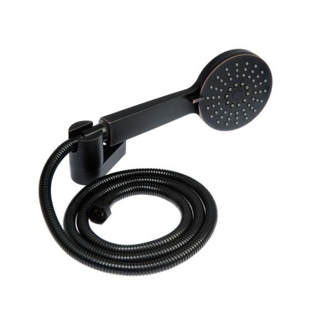 AFLORN bathtub "Nancy", "black bronze", 3-functional watering d100mm-3