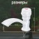 Tap for one water Zein Z2022, round handle, plastic, short pour, white