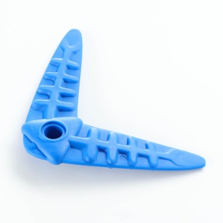 Boomerang "Pisces" double, 14.5 cm, blue-1