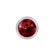 Glitter Figure "Hearts", red