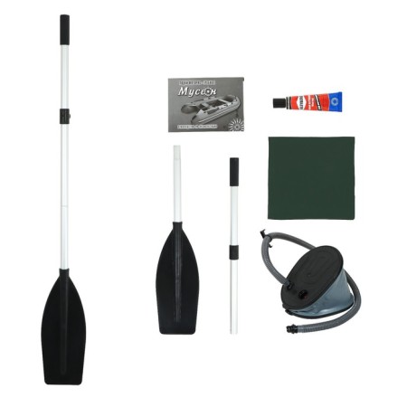Yugana S 240 boat, olive color-13