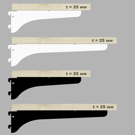 Shelf shelf of wall -mounted rack 660 × 390 × 25 mm, maple color-2