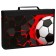 Brauberg A4 Lightning folder with a pen, with an organizer, 1 department, Black Football, 270992