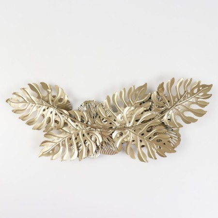 Panel interior metal "Flowers and leaves of monsters" 52.5x21 cm-2