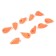 Cargo of a bullet exentrik painted pissy Yaman 10 pcs., 24 g, orange