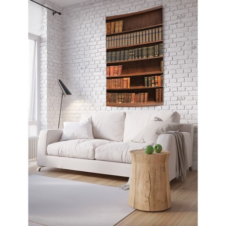 Decorative panel with photo printing "Book set", vertical, size 150x200 cm