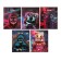 Notebook of 48 sheets in the cage "Mask", cover coated cardboard, selective UV-lak, OFSET block, mix