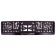 SkyWay Russia car room, with a colored flag, black with gold, S04102004