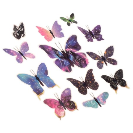 Butterflies Cardboard "Cosmus for magnetos" set 12 pcs h = 4-10 cm for magnet-5
