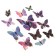Butterflies Cardboard "Cosmus for magnetos" set 12 pcs h = 4-10 cm for magnet