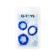 Toyfa A-Toys, TPE, D = 3.5/3/2 cm, Blue color.