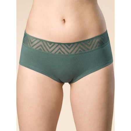 Female cowards, size 46, green color