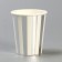 A glass of paper "strip", set, 6 pcs., Silver color
