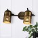 Lamp wall-flowing spot Rivoli Lamia 2he27, 40 watts with a switch with a switch