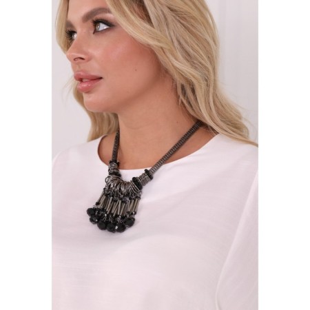 Female blouse, size 48, white color-10