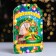 Board cutting souvenir "Symbol of the year. Generation and prosperity", 27.5x19.5 cm