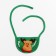 Dog collar "deer", green