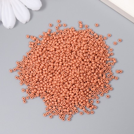 Glass beads 12/0 "Apricot ice" 15 g-1