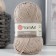 Yarn "etamin" 100% acrylic 180m/30g (463 St. Beige)