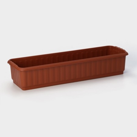 Box for flowers without a drainage lattice, 12 l, color mix-2