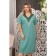 Female dress, size 50, mint color