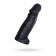 Phalloimitator, Super Gigant Despot LoveToy, PVC, Black Color, 28 cm
