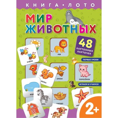 Animal world. Book-Boto with cards. Salomatina E.I.