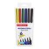 Flomasters 6 colors, Erichkrause Basic, ventilated cap