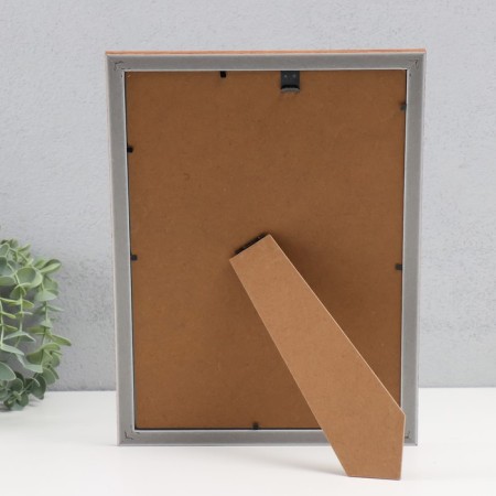 Photo frame Plastic format A4 "Wave cross -section" Brown 32.3x23.6x1 cm-3