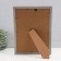 Photo frame Plastic format A4 "Wave cross -section" Brown 32.3x23.6x1 cm