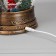 LED figure “Santa Claus at the Christmas tree” 12.5 × 20 × 7.5 cm, plastic, batteries AAAX3 (not complete), USB, glow warm white